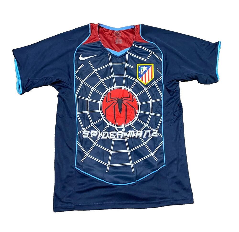 Atletico de Madrid | Men’s Medium Retro “Spider-Man” Jersey